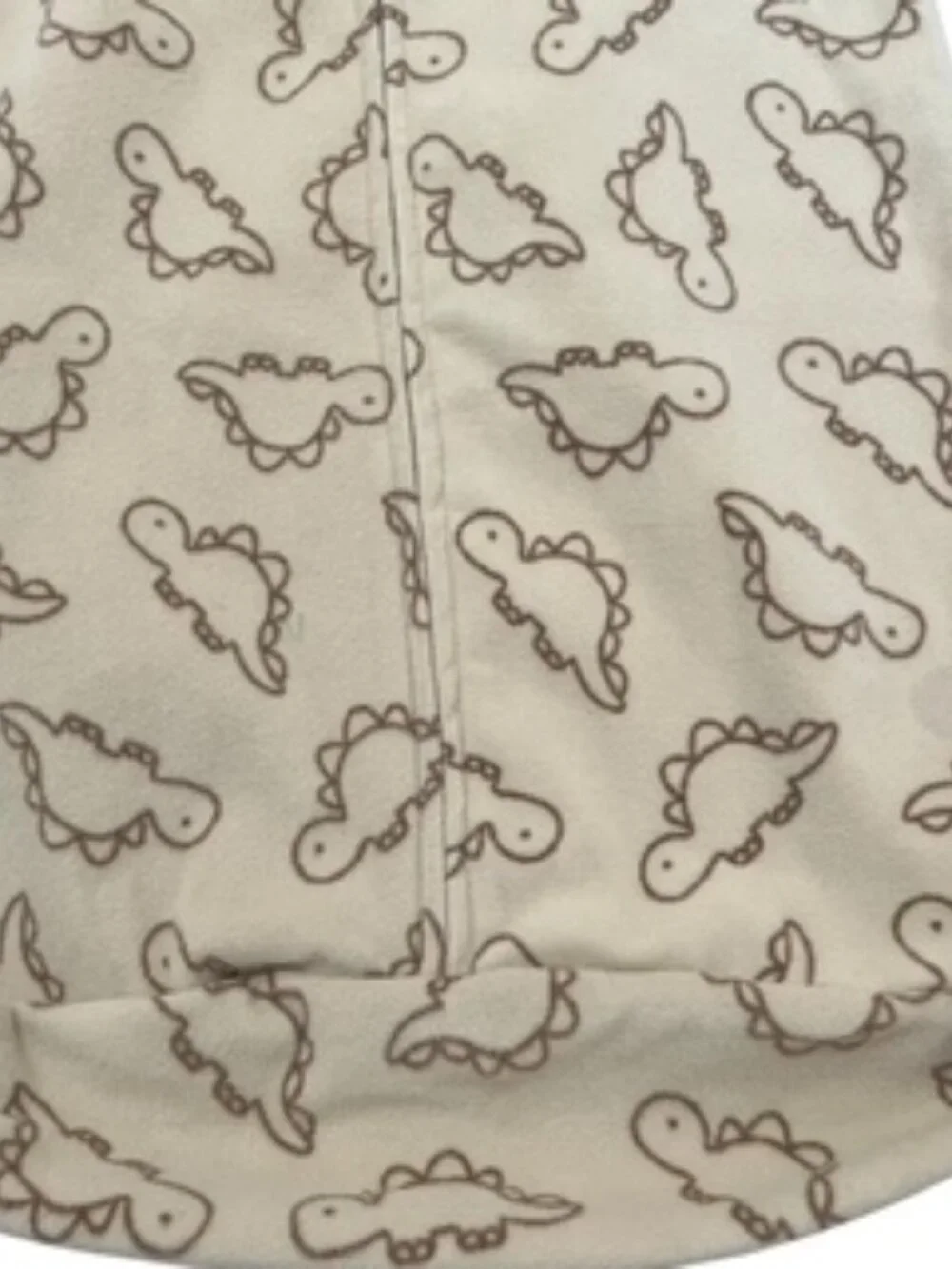 NEW Carters Sleep Bag Baby Boy Size 0-9 months Brown Fleece Dinosaurs NWT